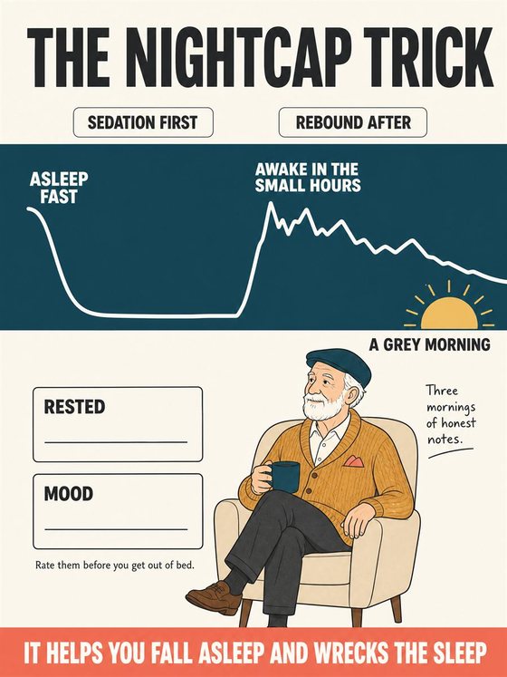 An older adult naming emotions and choosing support, shown with calm body language and non-stigmatizing symbolism.