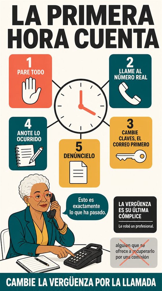 Una persona mayor resuelve con calma la decisión práctica que representa «cuando ya ha ocurrido», siguiendo una secuencia clara, en un entorno acogedor y con herramientas cotidianas.
