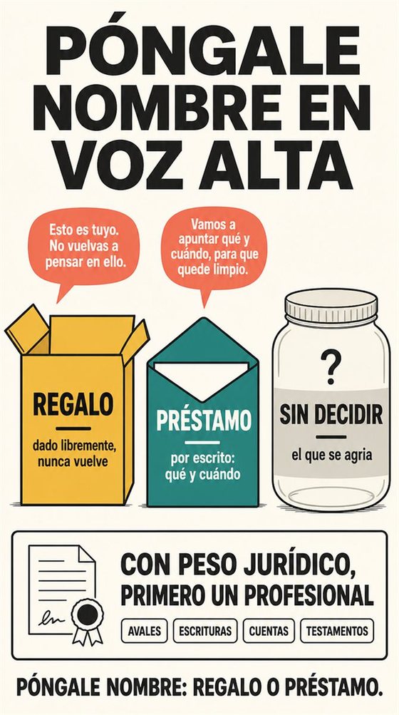 Una persona mayor compara con calma dos opciones sobre una mesa, con una calculadora y categorías claramente separadas, sin ninguna cantidad de dinero a la vista.