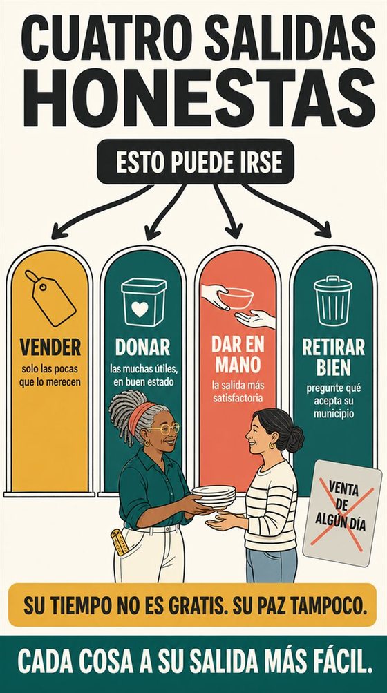 Una persona mayor prueba una pequeña oferta de servicios con un cliente real antes de invertir mucho.