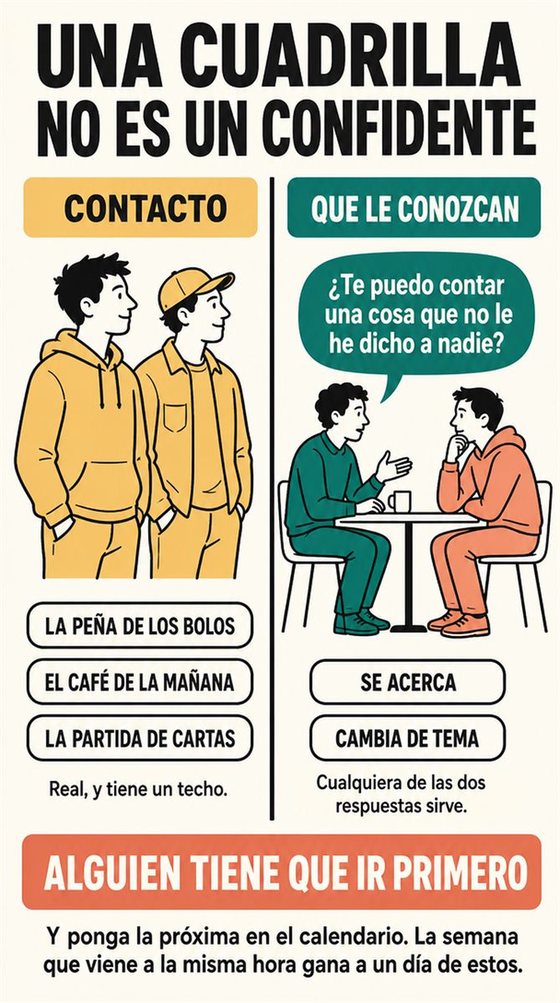 Personas mayores que conectan durante un paseo, una mesa compartida, una clase o una actividad de voluntariado en un entorno comunitario acogedor.
