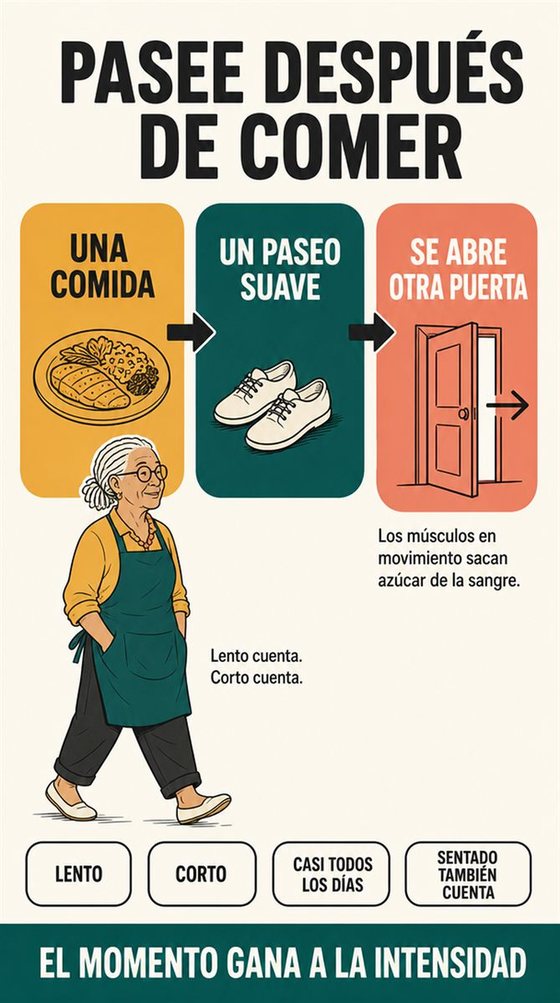 Una persona mayor clasifica sus cosas en categorías —quedarse, compartir, vender, donar y soltar— en una habitación luminosa y despejada.