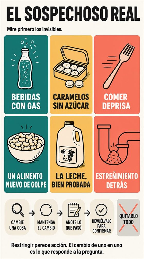 Una persona mayor ajusta las comidas, los líquidos, el movimiento y los horarios para estar más cómoda con su digestión, con un flujo simbólico y suave en lugar de anatomía.
