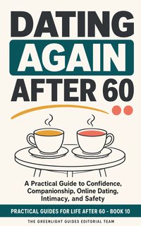 Dating Again After 60 — A confident older adult arriving at a relaxed café meeting, portrayed with warmth, dignity, and modern everyday style.
