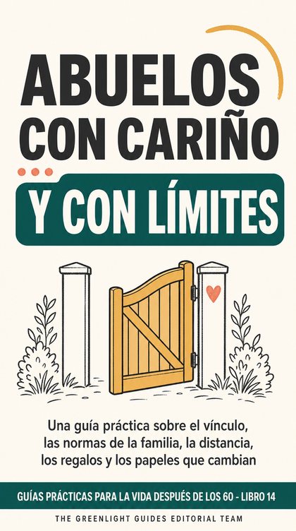Abuelos con cariño y con límites — Una abuela y su nieto cocinan o construyen algo juntos mientras la madre sigue formando parte del círculo familiar, en un ambiente de respeto.